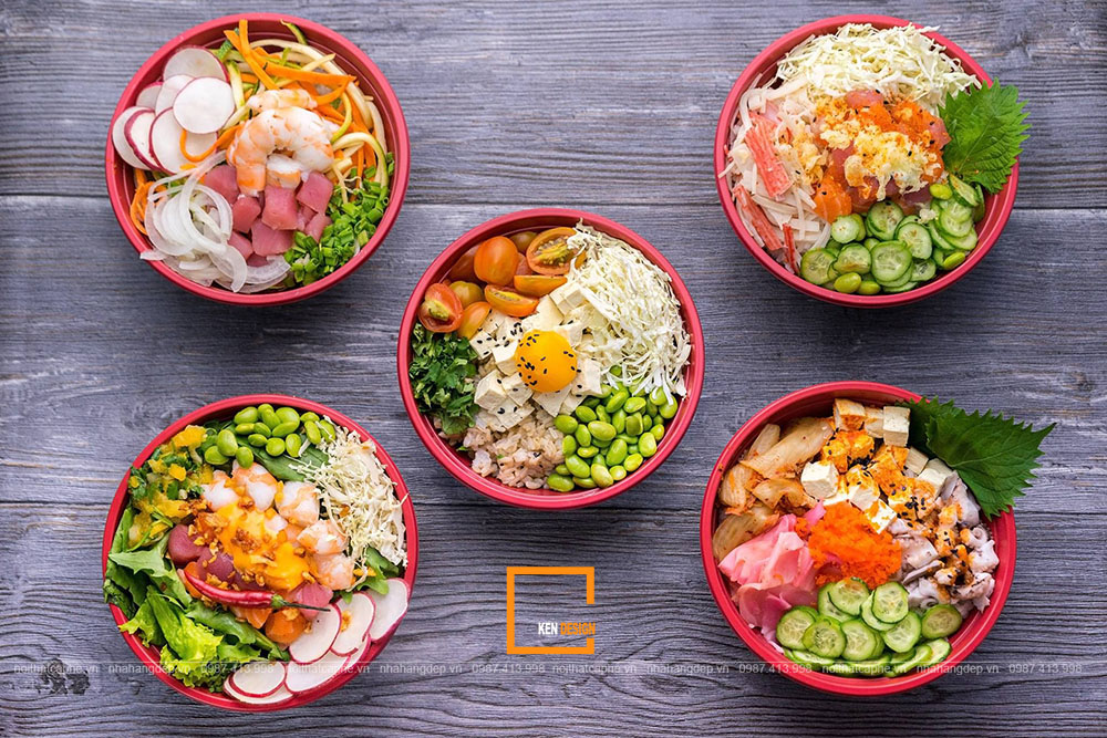 Thuận lợi và khó khăn khi mở quán ăn healthy  Kendesign
